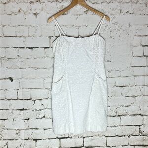 Lily Pulitzer White Eyelet Strap Dress